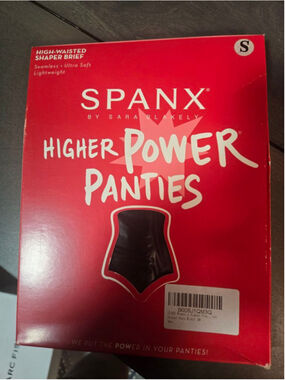 Women's SPANX Higher Power Panties Shapewear S Black